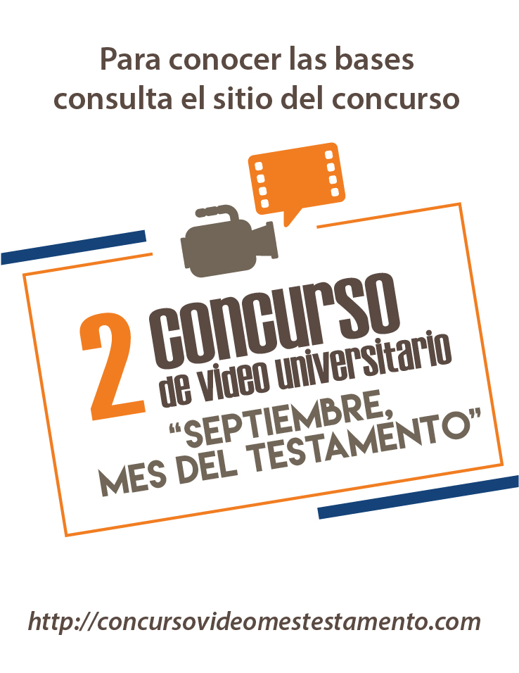 2 Concurso de Video: Septiembre, mes del testamento.